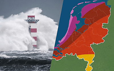 Alfrink eerder dicht i.v.m. de storm