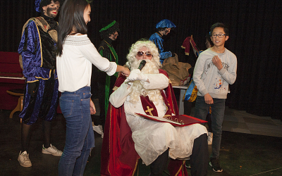 Sinterklaas komt langs voor klas 1